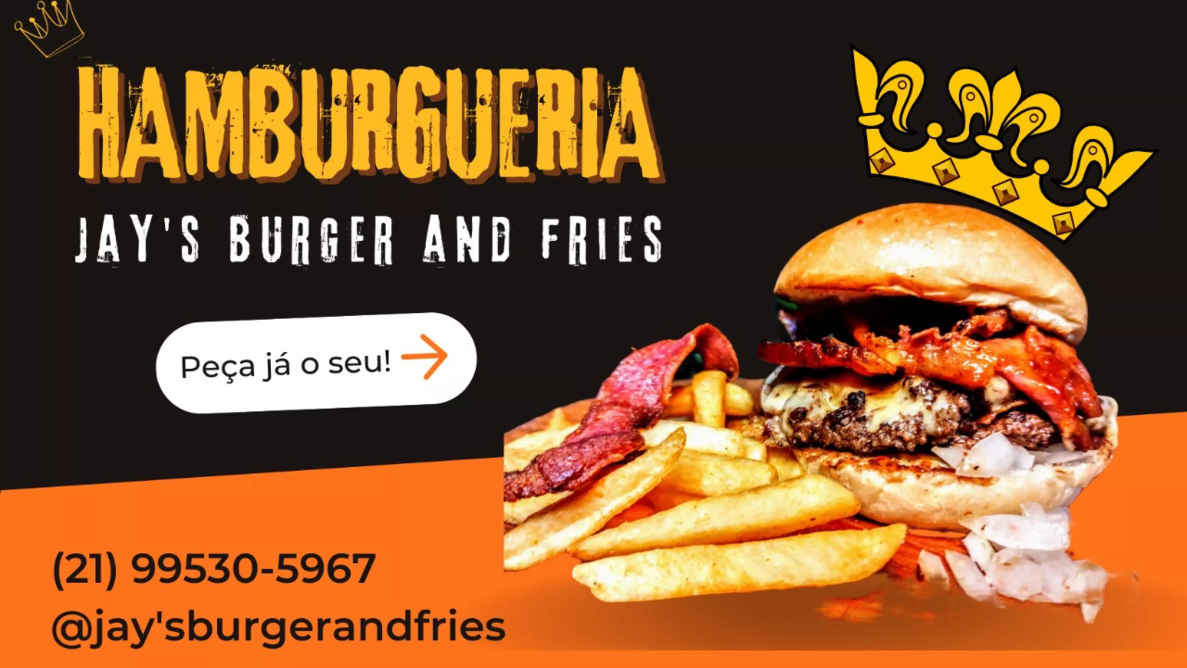 Jay's Burger and Fries 🍔 🍟 cover image